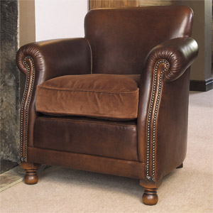 Contrast Upholstery Keats Chair
